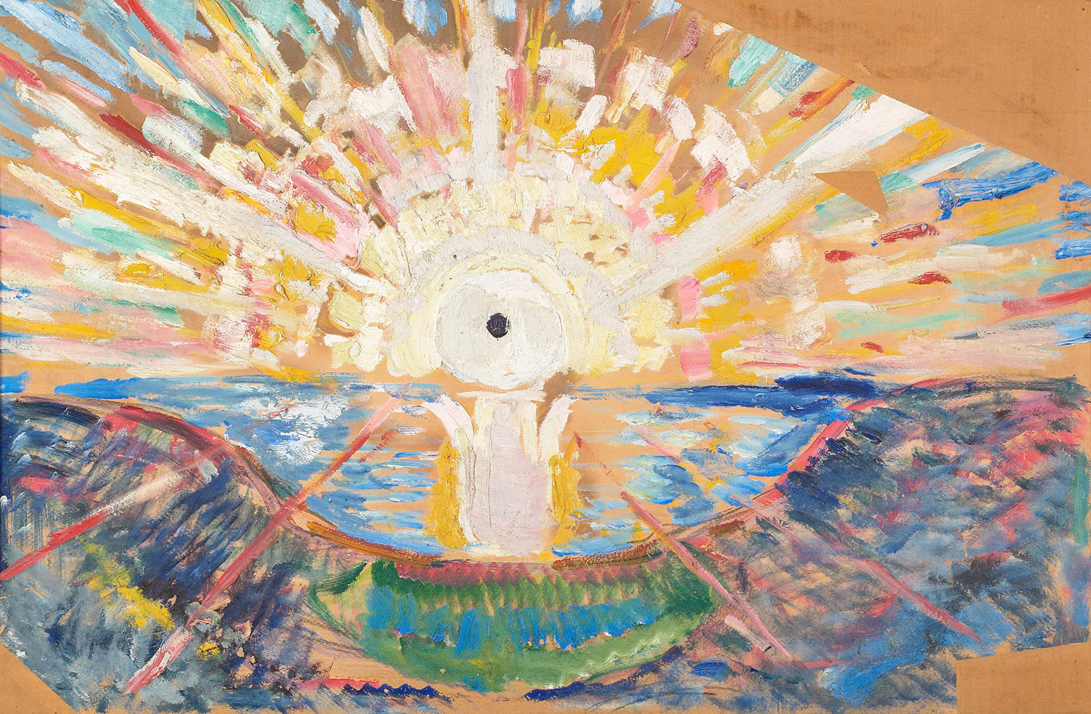 Edvard Munch's THE SUN (1910–1912)